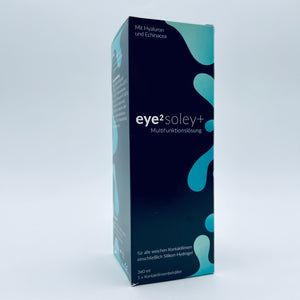 eye² soley+ Mulitfunktionslösung mit Hyaluron 360ml