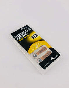 Hörgerätebatterien Duracell Activair 312 (1 Päckchen (6 Batterien))
